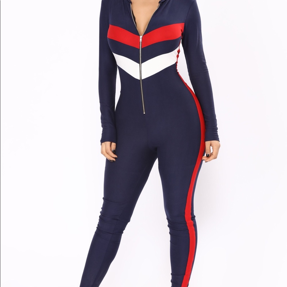 Fashion Nova Activewear Jumpsuit